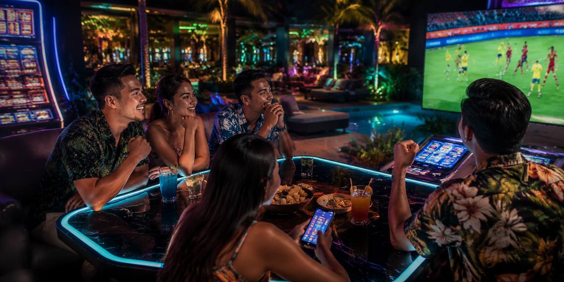 Meja Live Dealer Baccarat, Roulette dan Blackjack